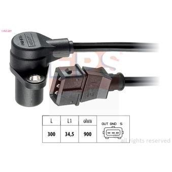 Capteur d'angle, vilebrequin EPS OEM 9118150