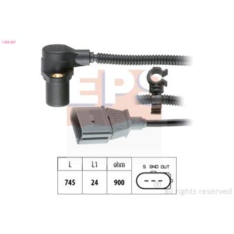 Capteur d'angle, vilebrequin EPS OEM 078906433A