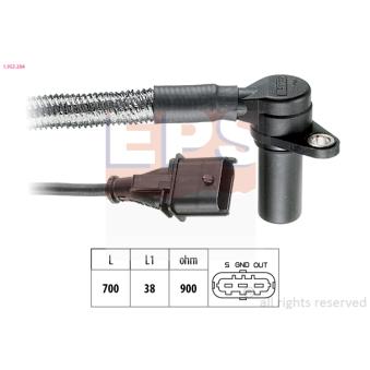 Capteur d'angle, vilebrequin EPS OEM 90540743 Capteur d'angle, vilebrequin EPS OEM 90540743