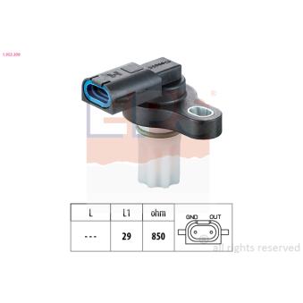 Capteur de vitesse de roue, boîte automatique EPS OEM 4383679
