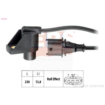 Capteur, position d'arbre à cames EPS [1.953.331]