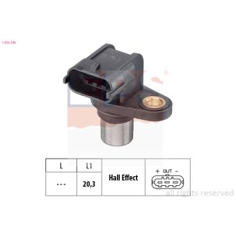 Capteur, position d'arbre à cames EPS OEM 6238110