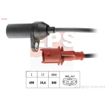 Capteur d'angle, vilebrequin EPS OEM 46779352