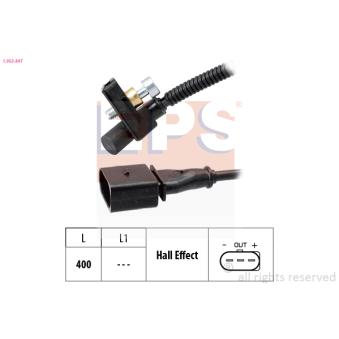 Capteur d'angle, vilebrequin EPS OEM 030957147S