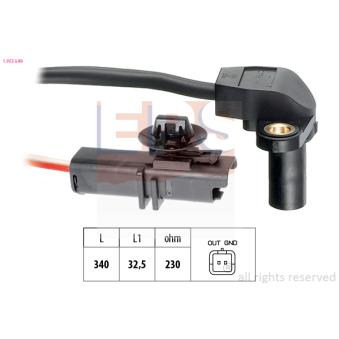 Capteur d'angle, vilebrequin EPS [1.953.549]