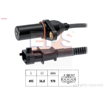 Capteur d'angle, vilebrequin EPS OEM 3918027400