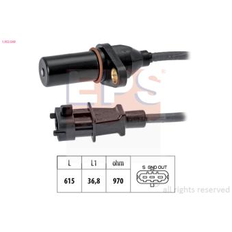 Capteur d'angle, vilebrequin EPS OEM 3918027800