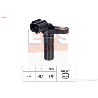 Capteur, régime EPS 1.953.636 pour TOYOTA COROLLA 1.2 - 116cv