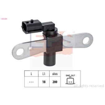 Capteur d'angle, vilebrequin EPS OEM 8200772182