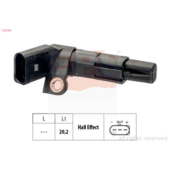 Capteur d'angle, vilebrequin EPS OEM 03D906433