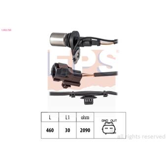 Capteur d'angle, vilebrequin EPS 1.953.720