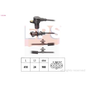 Capteur d'angle, vilebrequin EPS [1.953.848]