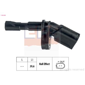 Capteur, vitesse de roue EPS OEM 1K0927808