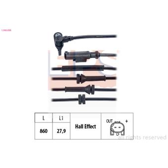 Capteur, vitesse de roue EPS OEM 55700425