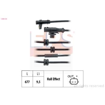 Capteur, vitesse de roue EPS OEM 2095000