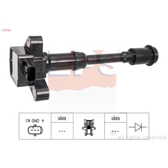 Bobine d'allumage EPS 1.970.561 pour FORD FOCUS 1.6 EcoBoost - 182cv