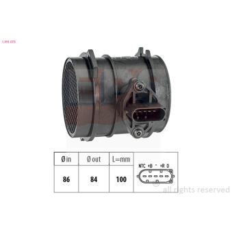 Débitmètre de masse d'air EPS OEM 138357