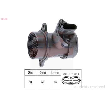 Débitmètre de masse d'air EPS OEM 55350045