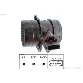 Débitmètre de masse d'air EPS OEM 071906461A