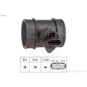 Débitmètre de masse d'air EPS OEM 138940