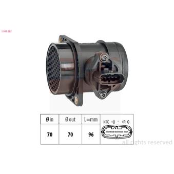 Débitmètre de masse d'air EPS OEM 46559828