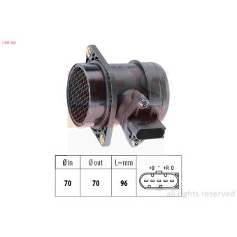 Débitmètre de masse d'air EPS OEM 06A906461