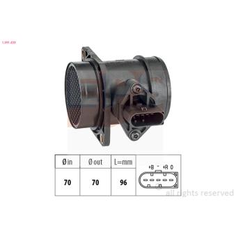 Débitmètre de masse d'air EPS OEM 06A906461CX Débitmètre de masse d'air EPS OEM 06A906461CX