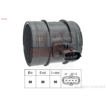 Débitmètre de masse d'air EPS 1.991.483 pour ALFA ROMEO 159 1.8 MPI - 140cv