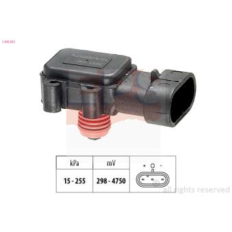 Capteur, pression de suralimentation EPS OEM M889795