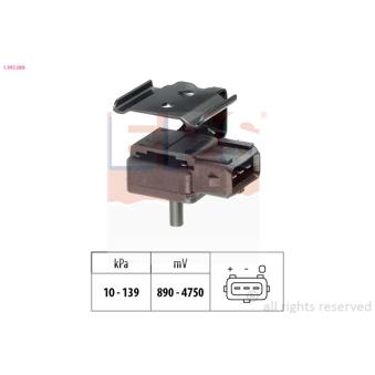 Capteur de pression barométrique, adaptation à l'altitude EPS 1.993.068 pour BMW Série 3 2.4 - 140cv