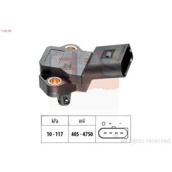 Capteur de pression barométrique, adaptation à l'altitude EPS 1.993.105