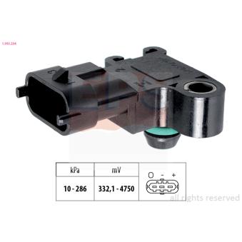Capteur, pression de suralimentation EPS OEM 1238269