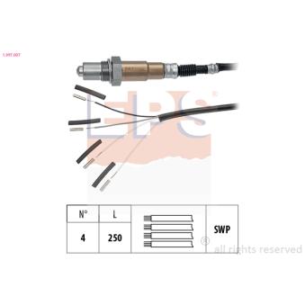 Sonde lambda EPS 1.997.007
