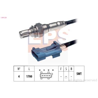 Sonde lambda EPS OEM 1271955