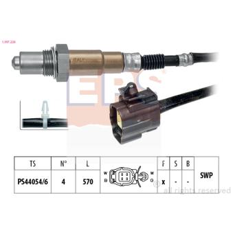Sonde lambda EPS OEM ZL0218861C