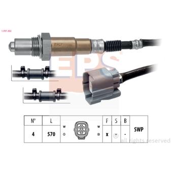Sonde lambda EPS OEM 36531PLRA01