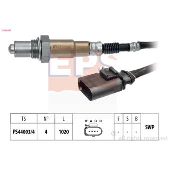 Sonde lambda EPS OEM 06E906265E