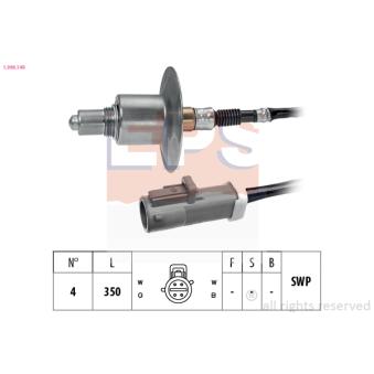 Sonde lambda EPS OEM 1746710
