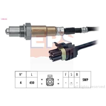 Sonde lambda EPS OEM 2112385001020