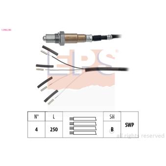 Sonde lambda EPS OEM 4570909