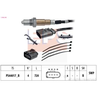 Sonde lambda EPS OEM 06C906265F