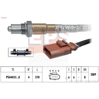 Sonde lambda EPS OEM 022906262BS