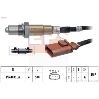 Sonde lambda EPS OEM 022906262AC