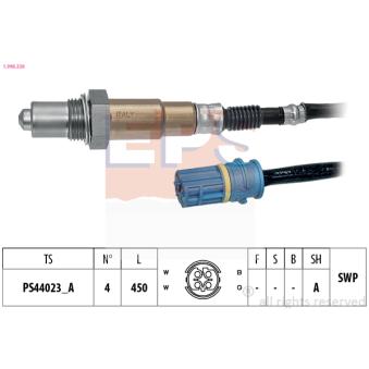 Sonde lambda EPS OEM 11787539126