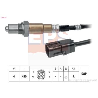 Sonde lambda EPS OEM 21074385001000