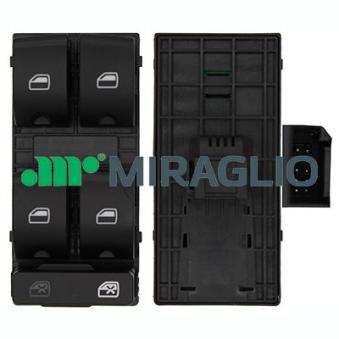 Interrupteur, lève-vitre avant gauche MIRAGLIO OEM 4F0959851C5PR
