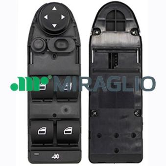 Interrupteur, lève-vitre avant gauche MIRAGLIO OEM 61319122111
