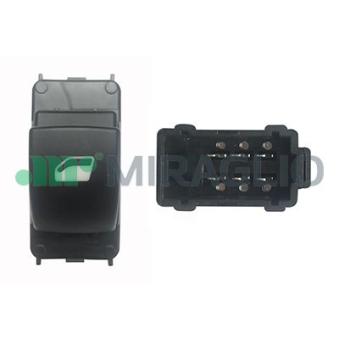 Interrupteur, lève-vitre avant MIRAGLIO OEM 6490E2