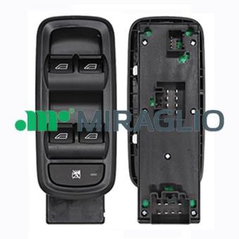 Interrupteur, lève-vitre avant gauche MIRAGLIO OEM 8a6t14a132cc