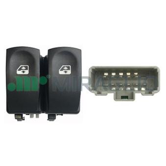 Interrupteur, lève-vitre avant gauche MIRAGLIO OEM 8200214939